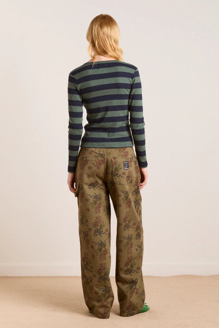 Damson Madder - Drew Jeans in Tulip Khaki - Kalifornia Jean Bar