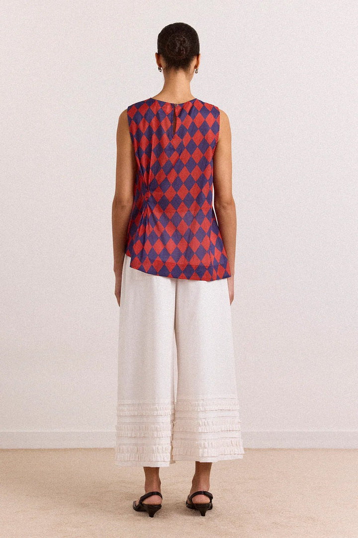 Damson Madder - Florintina Bloomers In Off White - Kalifornia Jean Bar