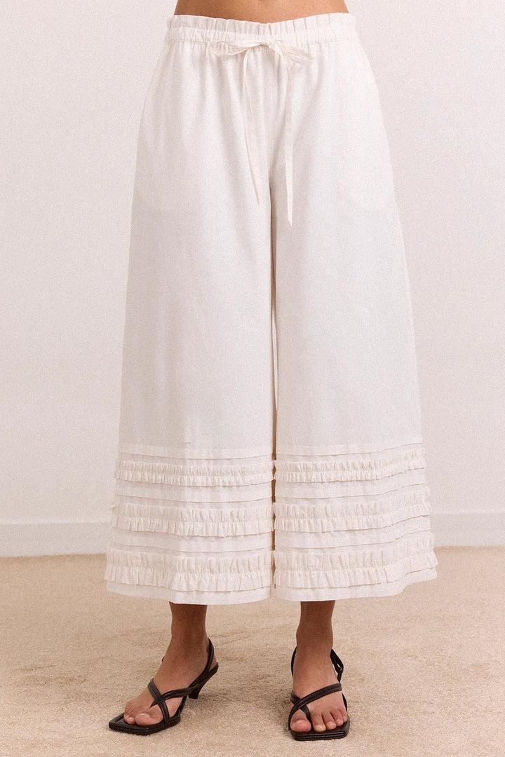 Damson Madder - Florintina Bloomers In Off White - Kalifornia Jean Bar