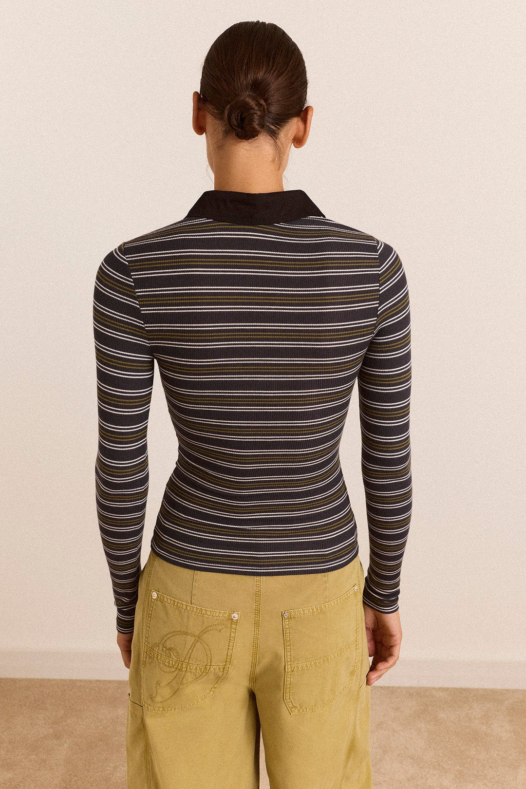 Damson Madder - Peyton Striped Polo - Kalifornia Jean Bar