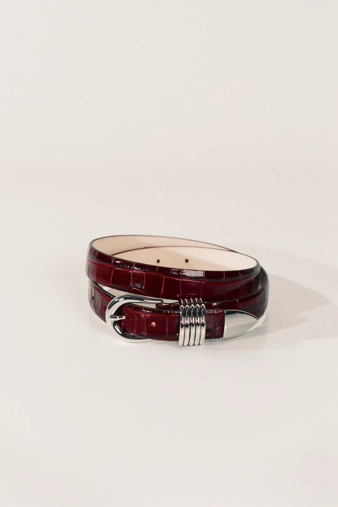 Déhanche - Hollyhock Bordeaux Croco/Silver - Kalifornia Jean Bar
