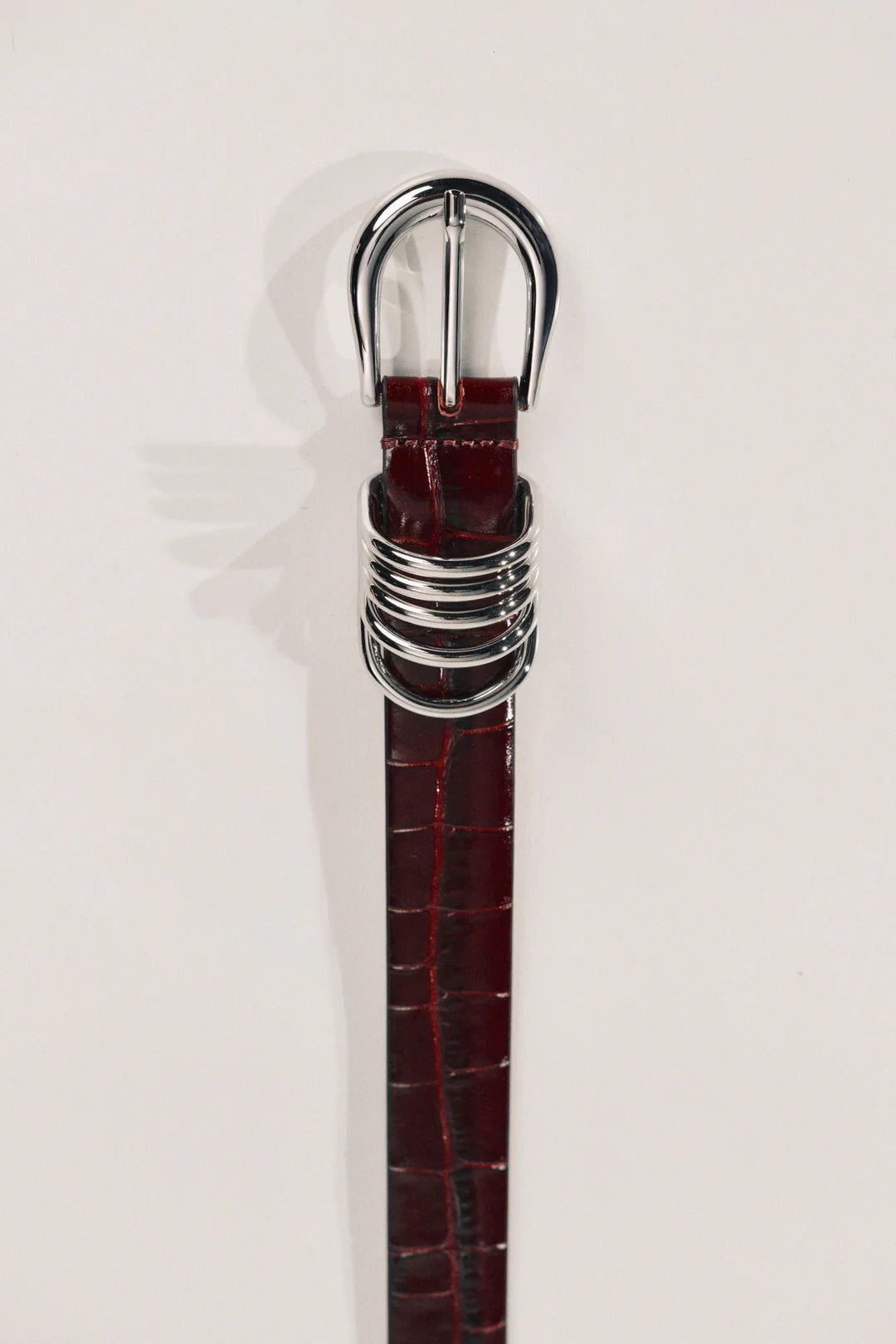 Déhanche - Hollyhock Bordeaux Croco/Silver - Kalifornia Jean Bar