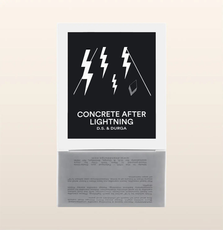 DS & Durga - Concrete After Lightning Candle - Kalifornia Jean Bar