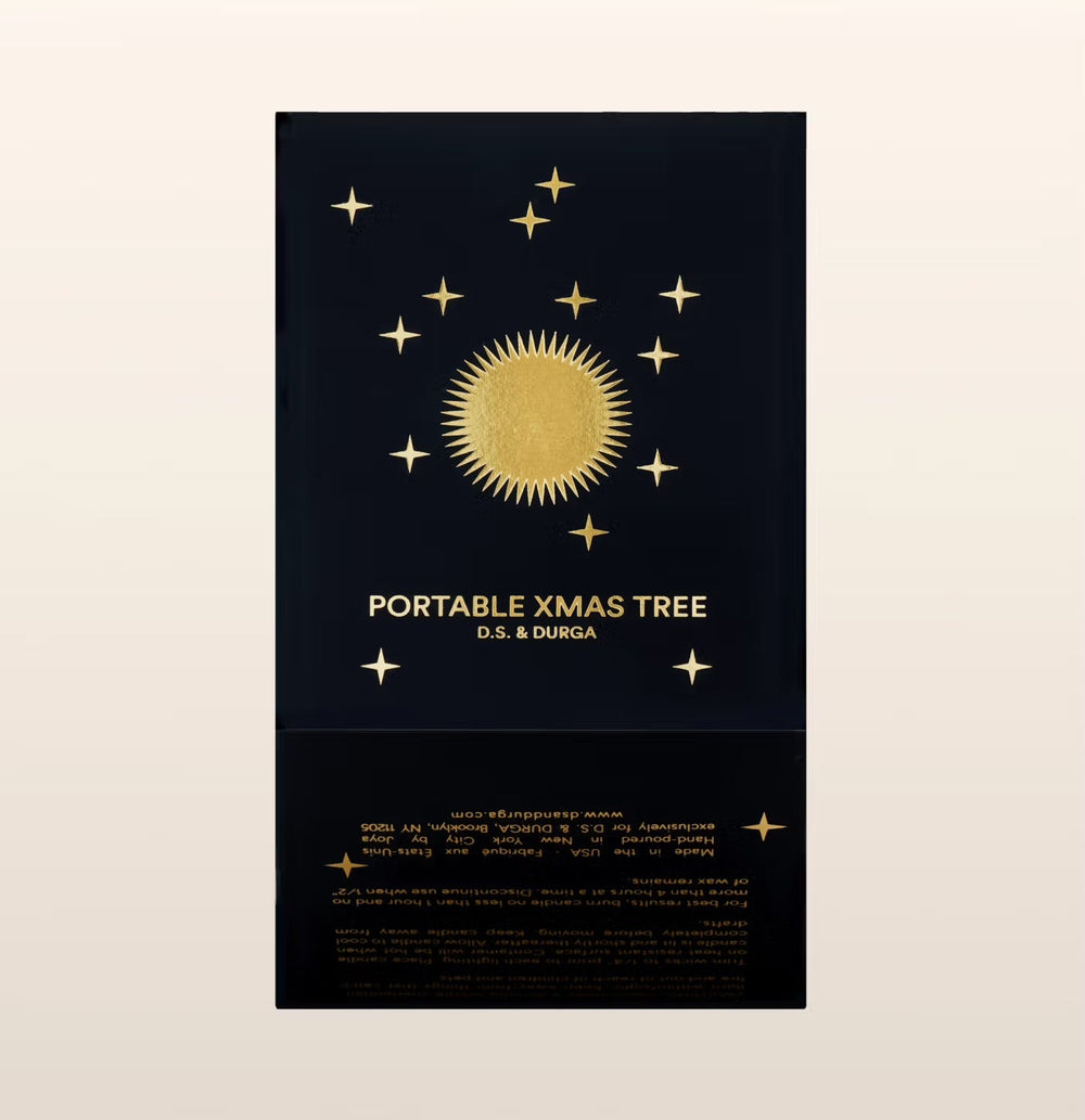 DS & Durga - Portable Xmas Tree 7 oz. Candle - Kalifornia Jean Bar