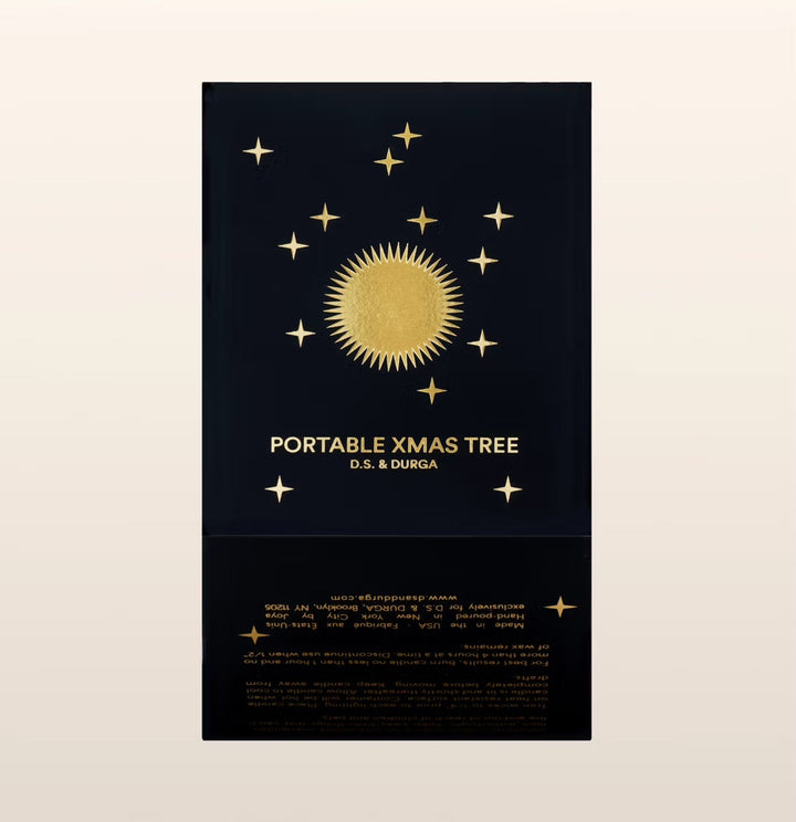 DS & Durga - Portable Xmas Tree 7 oz. Candle - Kalifornia Jean Bar