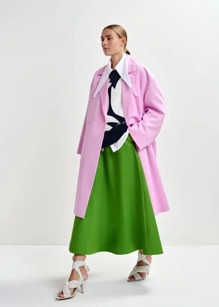 Essentiel Antwerp - Jomato White Elongated Collar Shirt - Kalifornia Jean Bar