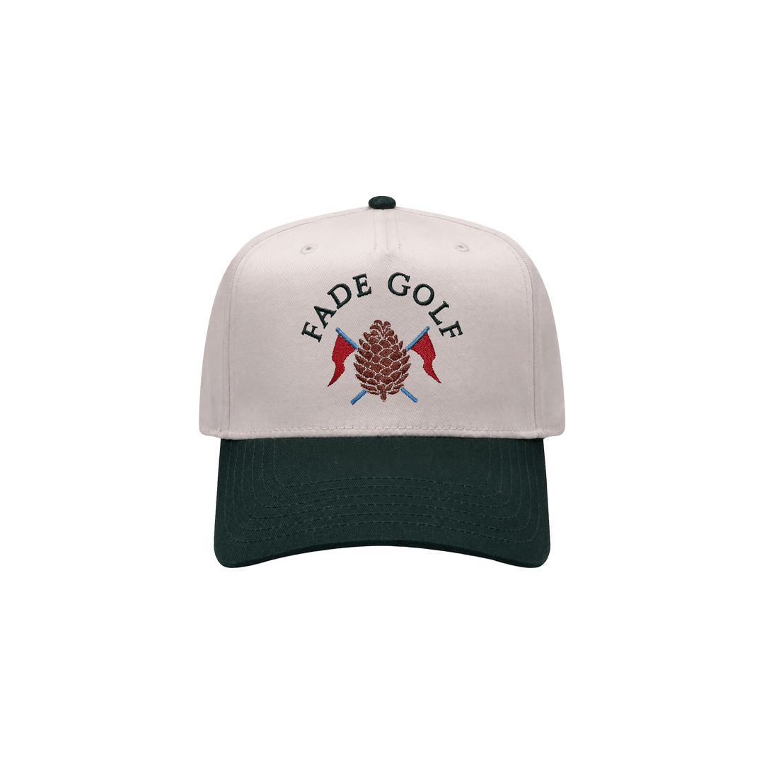Fade Golf Co. - Runabout Cap in Sand/Pine - Kalifornia Jean Bar