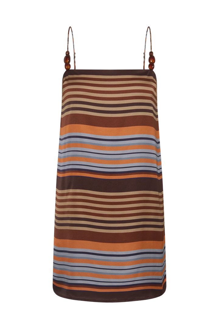 Faithfull the Brand - Estrella Mini Dress Elena Stripe - Kalifornia Jean Bar