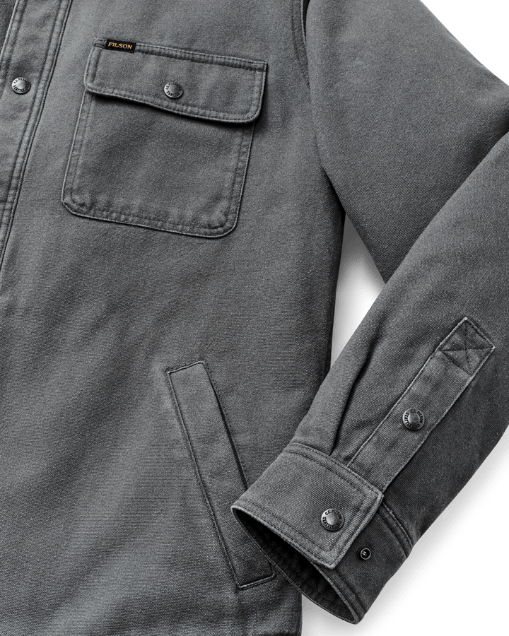 Filson - Fleece Lined Jac-Shirt Rockslide Gray - Kalifornia Jean Bar