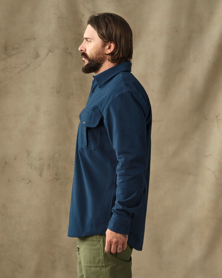 Filson - Moleskin Guide Shirt - Service Blue - Kalifornia Jean Bar
