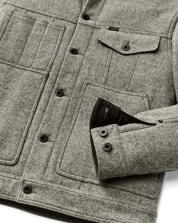 Filson - Spokane Insulated Short Cruiser Vintage Heather Grey - Kalifornia Jean Bar