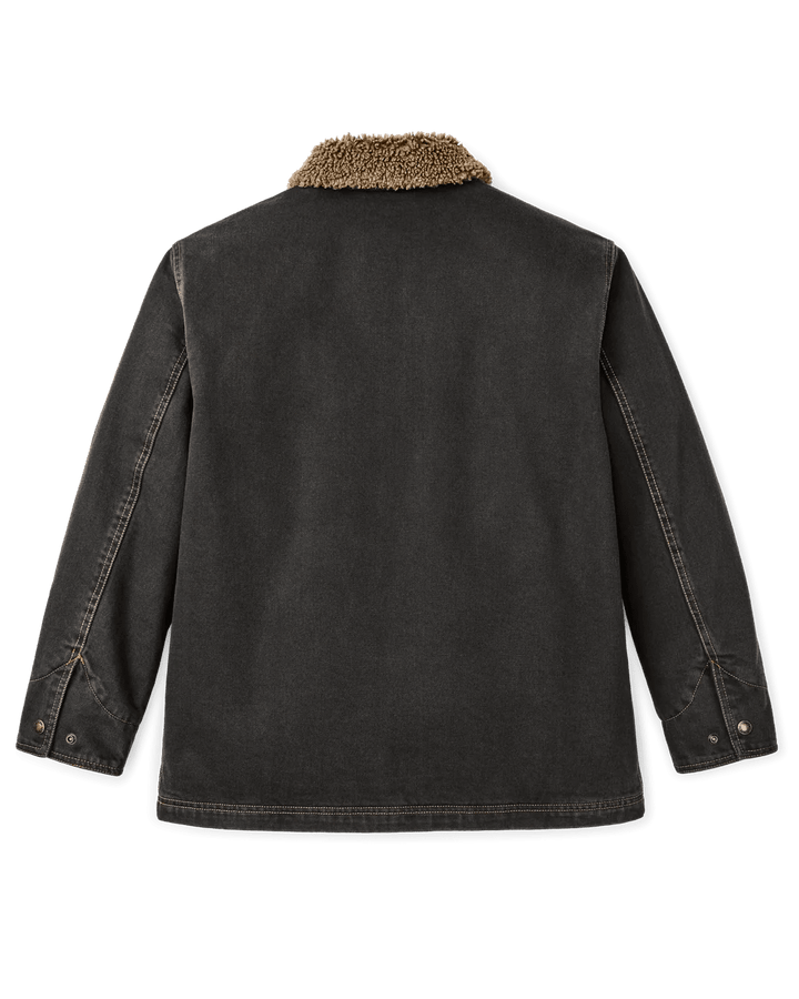 Filson - Women's Black Denim Insulated Outfitter Coat - Kalifornia Jean Bar