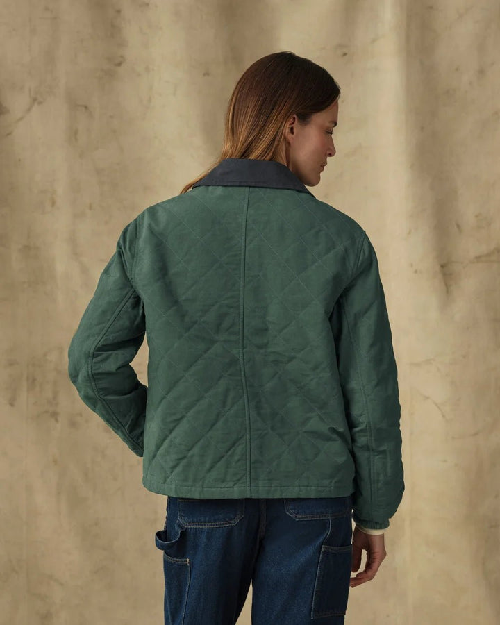 Filson - Women's Quilted Outfitter Jacket Deep Forest - Kalifornia Jean Bar