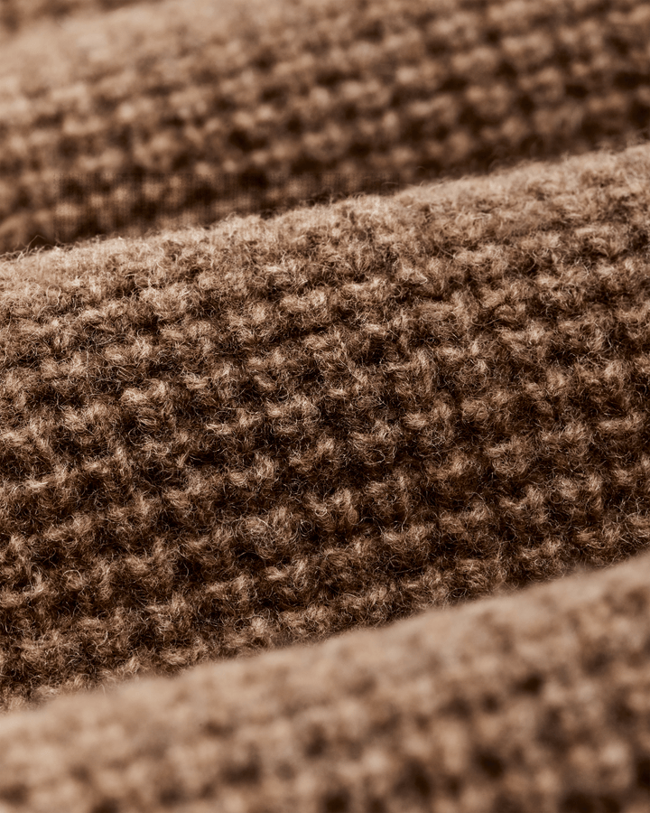 Filson - Women's Waffle Knit Merino Sweater in Brown Heather - Kalifornia Jean Bar