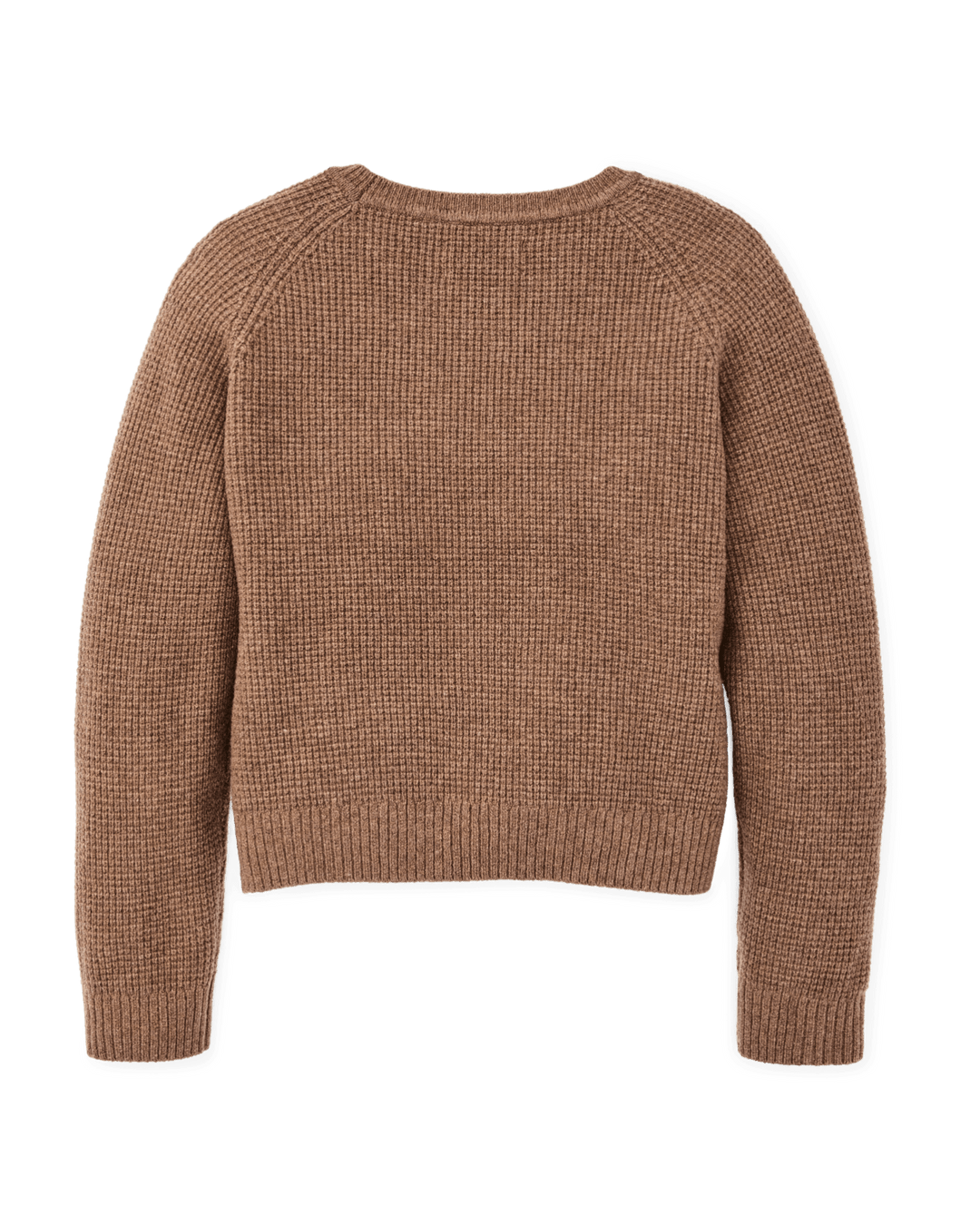 Filson - Women's Waffle Knit Merino Sweater in Brown Heather - Kalifornia Jean Bar