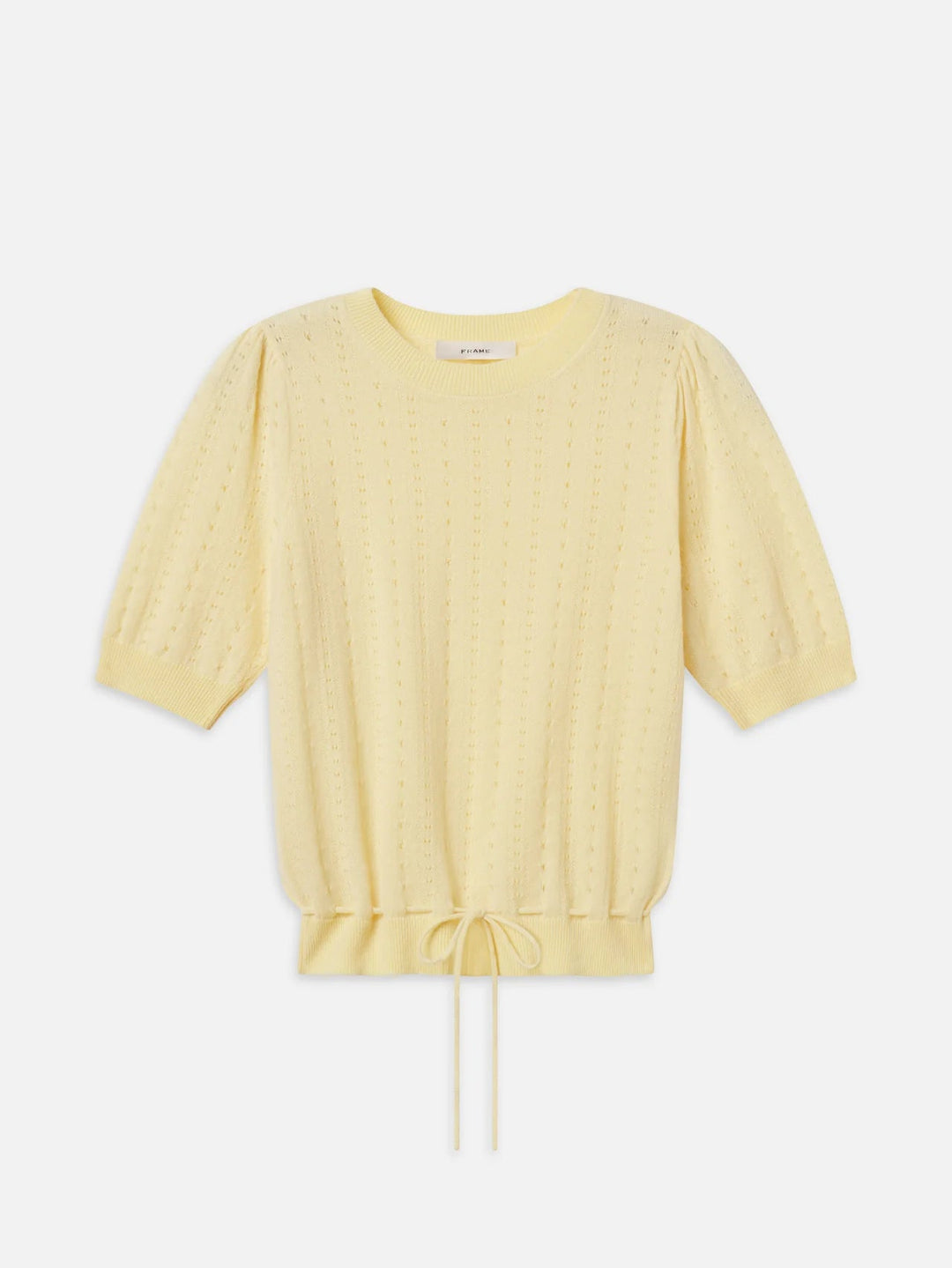 Frame - Cashmere Charm Sweater Canary - Kalifornia Jean Bar