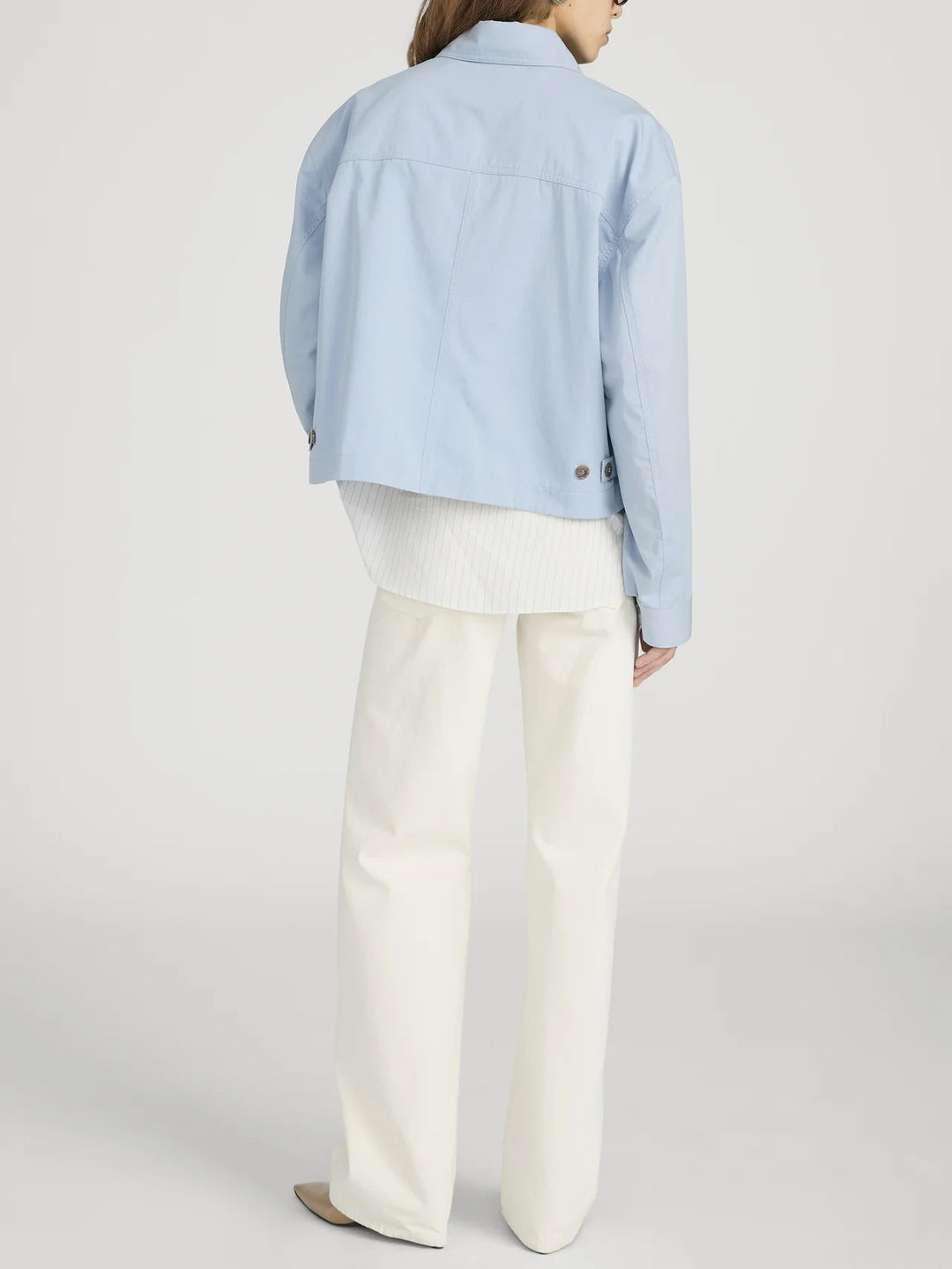 Frame - Utility Jacket Sky Blue - Kalifornia Jean Bar