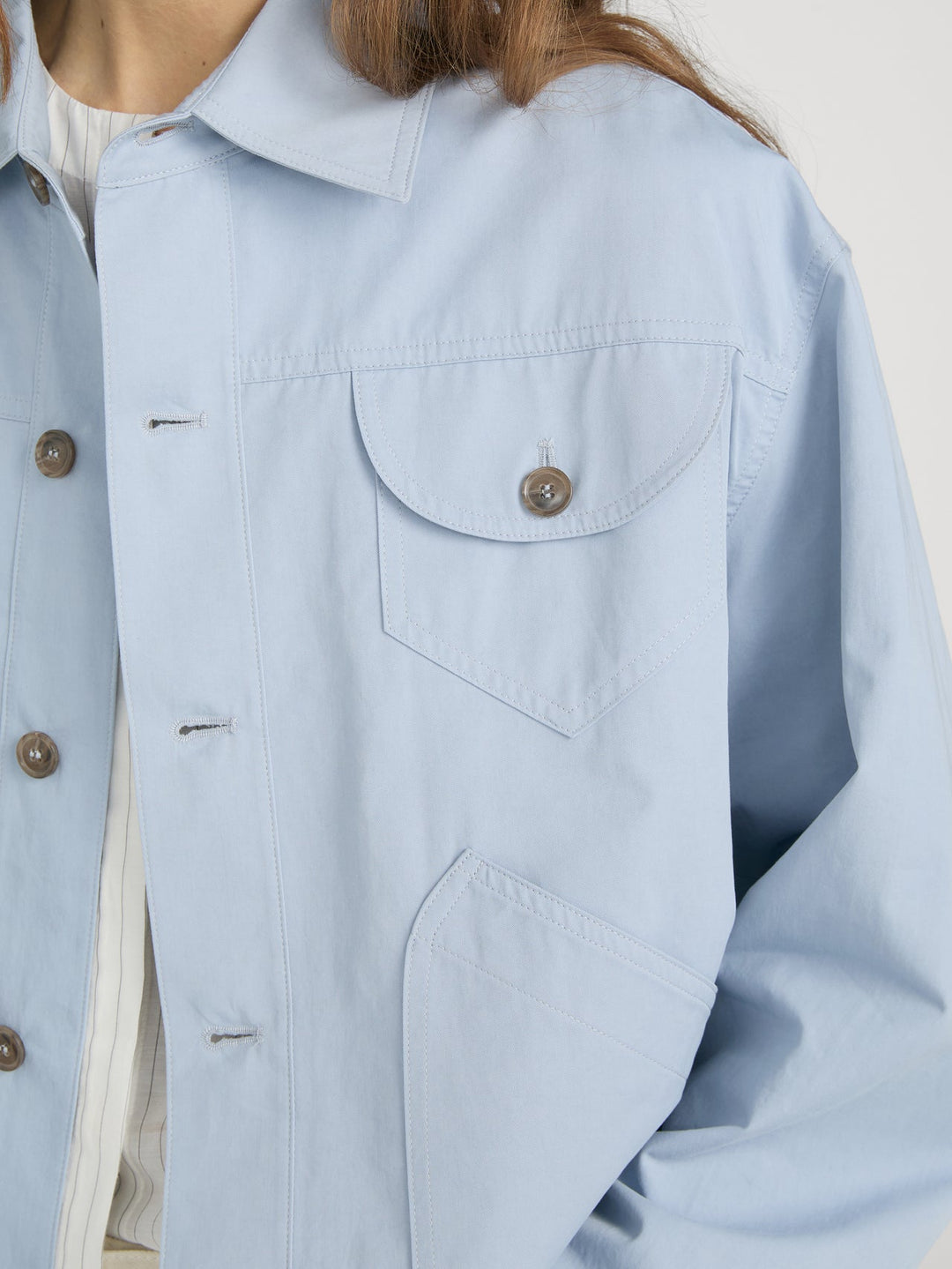 Frame - Utility Jacket Sky Blue - Kalifornia Jean Bar