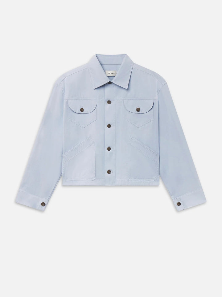 Frame - Utility Jacket Sky Blue - Kalifornia Jean Bar
