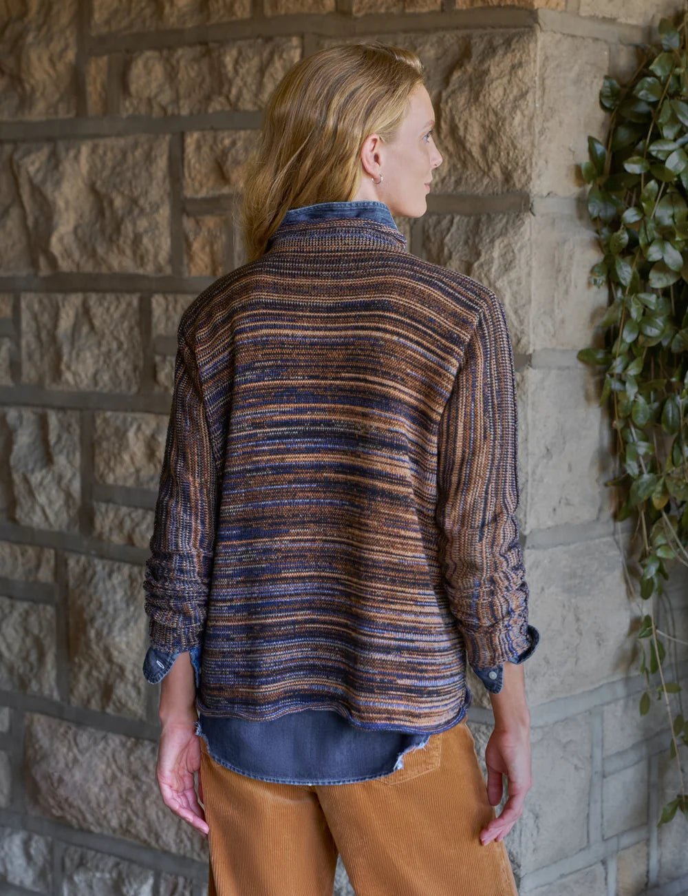 Frank & Eileen - Monterey Sweater in Harvest - Kalifornia Jean Bar