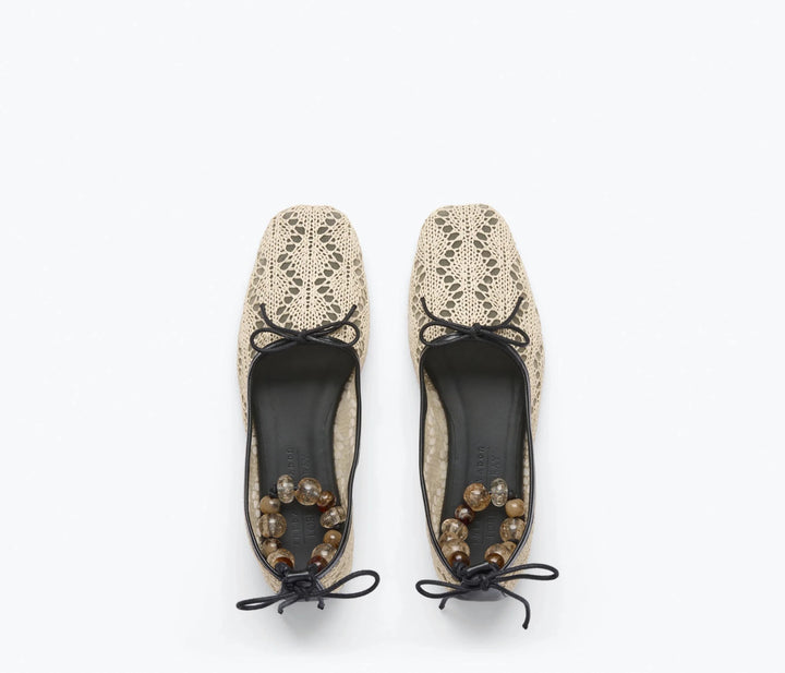 Freda Salvador - Lorna Murray Jada Flat Natural Diamond Raffia - Kalifornia Jean Bar