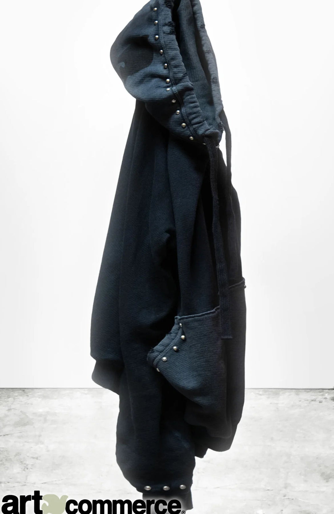 Freecity - Superblack Powder Supervintage Yumm Home/Stud Shrunken Hoodie - Kalifornia Jean Bar