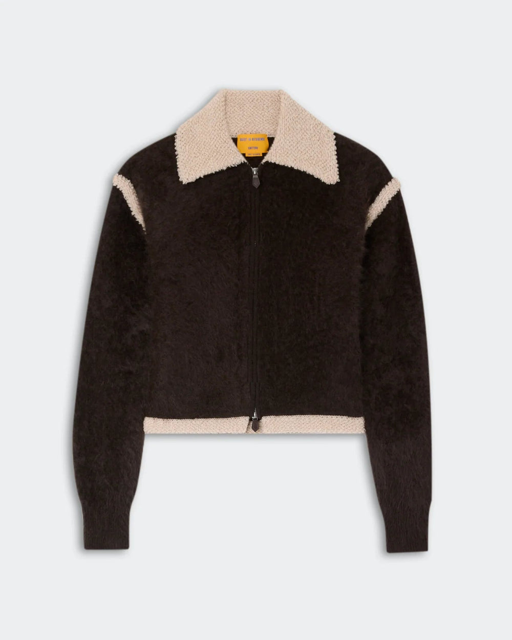 Guest in Residence - Burnt Cocoa Grizzly Frankie Jacket - Kalifornia Jean Bar