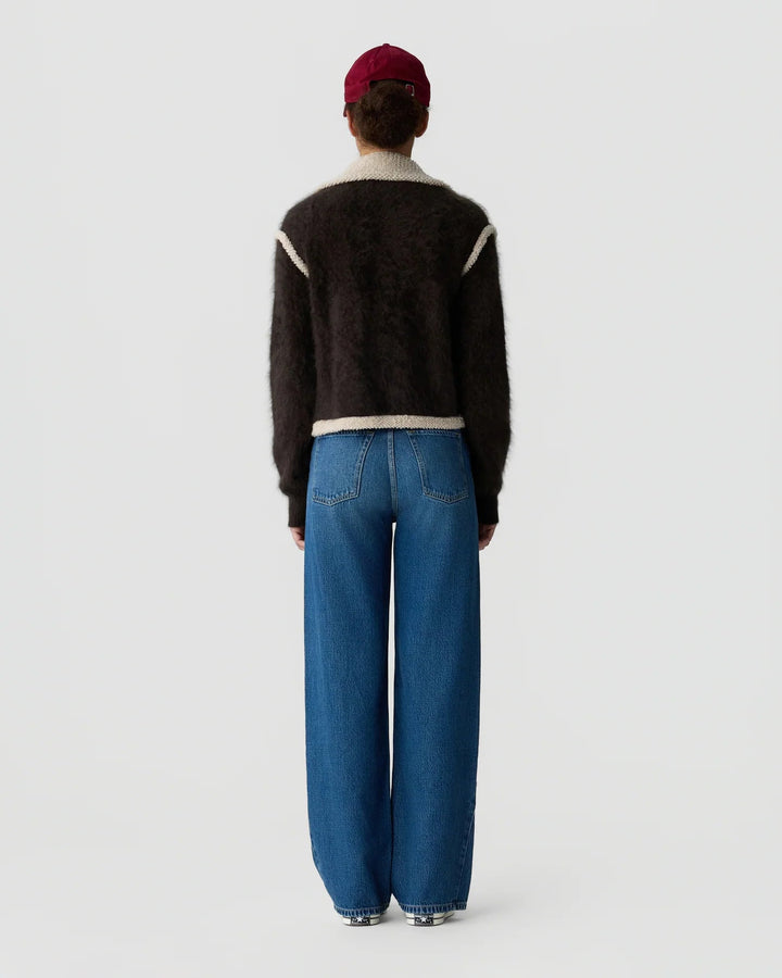 Guest in Residence - Burnt Cocoa Grizzly Frankie Jacket - Kalifornia Jean Bar