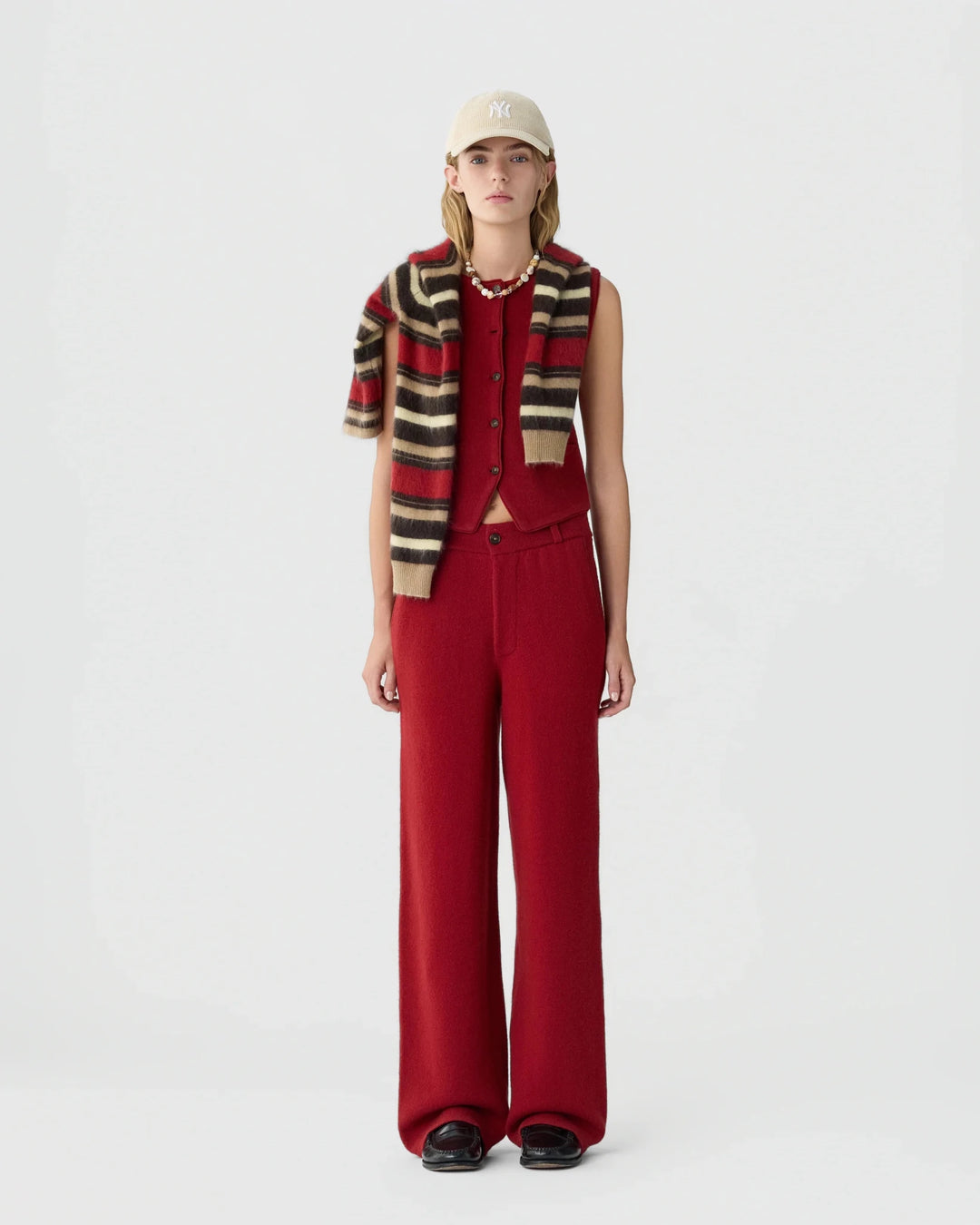 Guest in Residence - Carmine Tailored Cashmere Trouser - Kalifornia Jean Bar