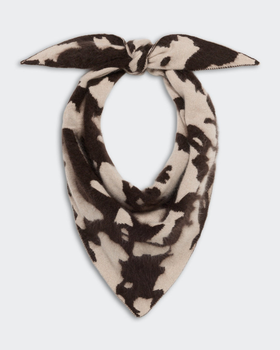 Guest in Residence - Grizzly Cowhide Wild Rag - Oatmeal/Burnt Cocoa - Kalifornia Jean Bar