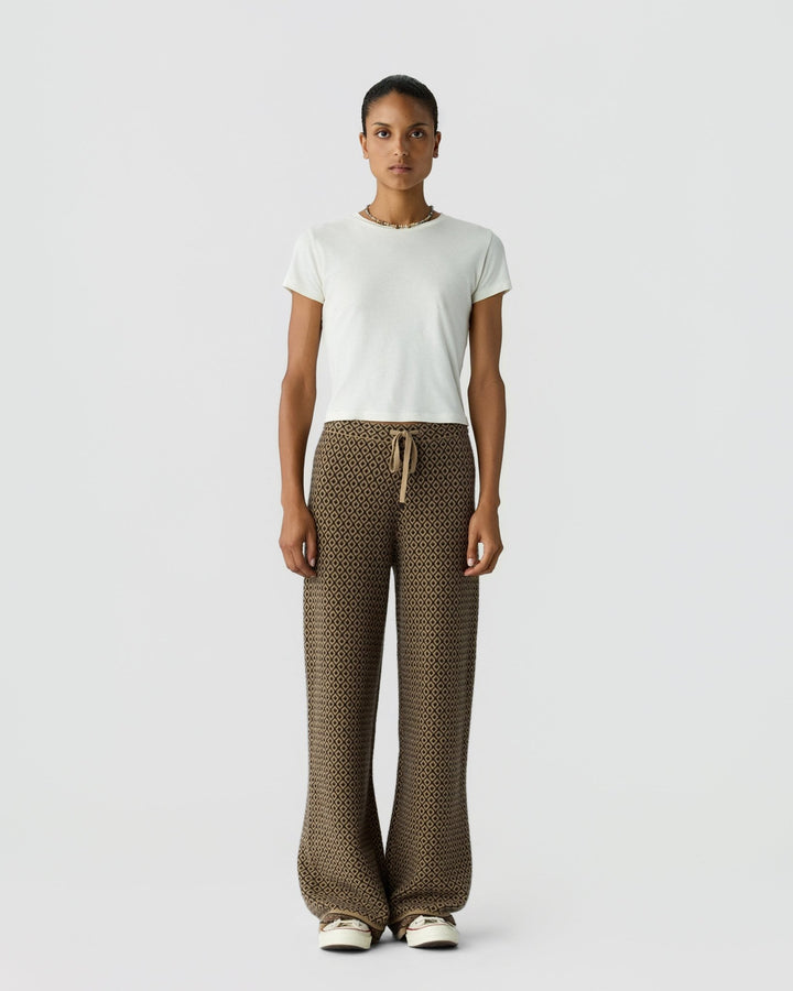 Guest in Residence - Marquise Pant Burnt Cocoa Combo - Kalifornia Jean Bar