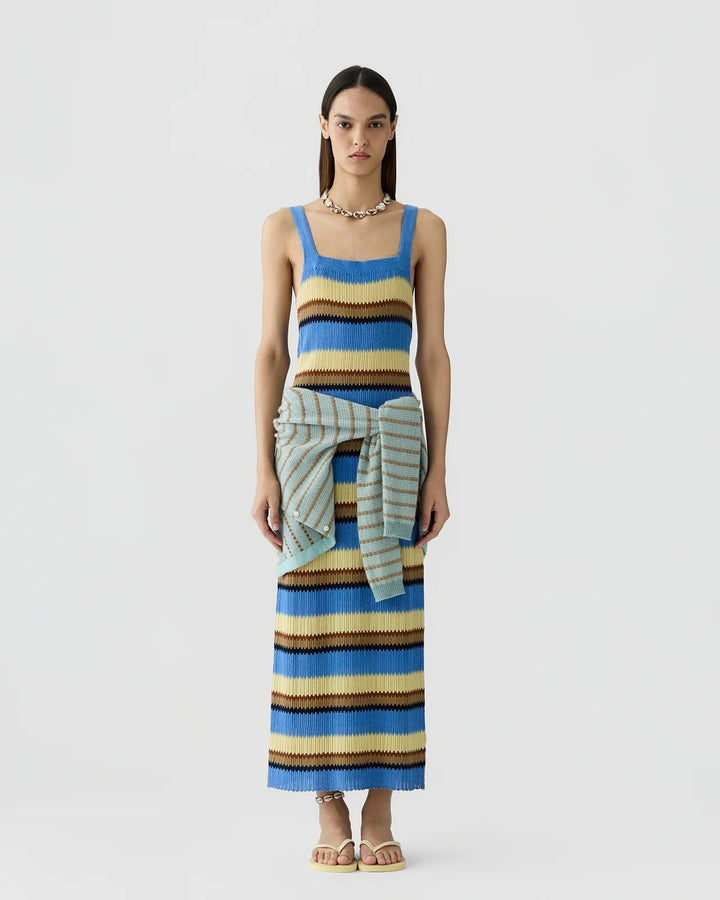 Guest in Residence - Palazzo Dress - Kalifornia Jean Bar