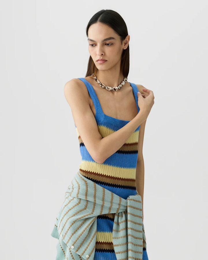 Guest in Residence - Palazzo Dress - Kalifornia Jean Bar