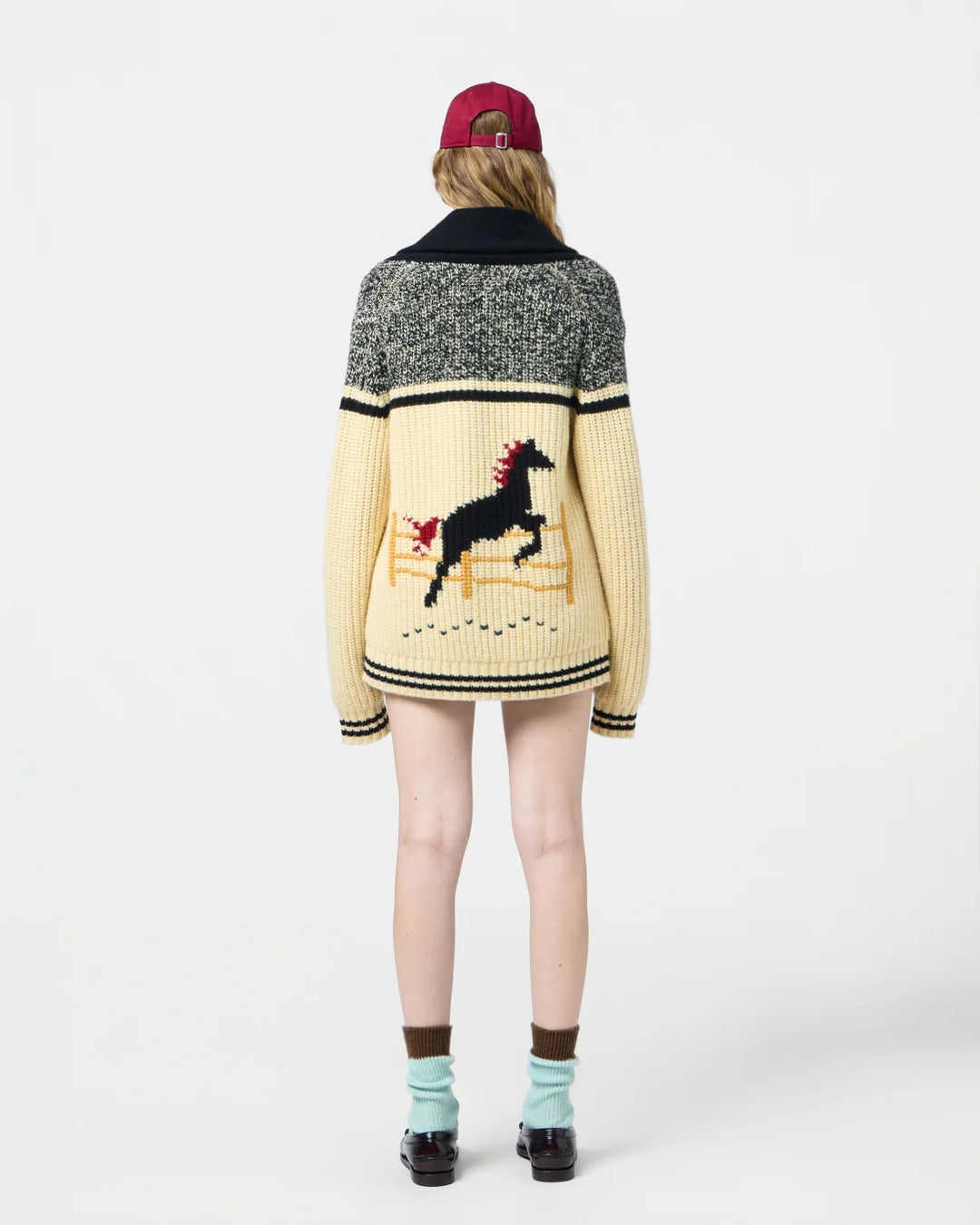 Guest in Residence - Rodeo Cardigan in Butter - Kalifornia Jean Bar