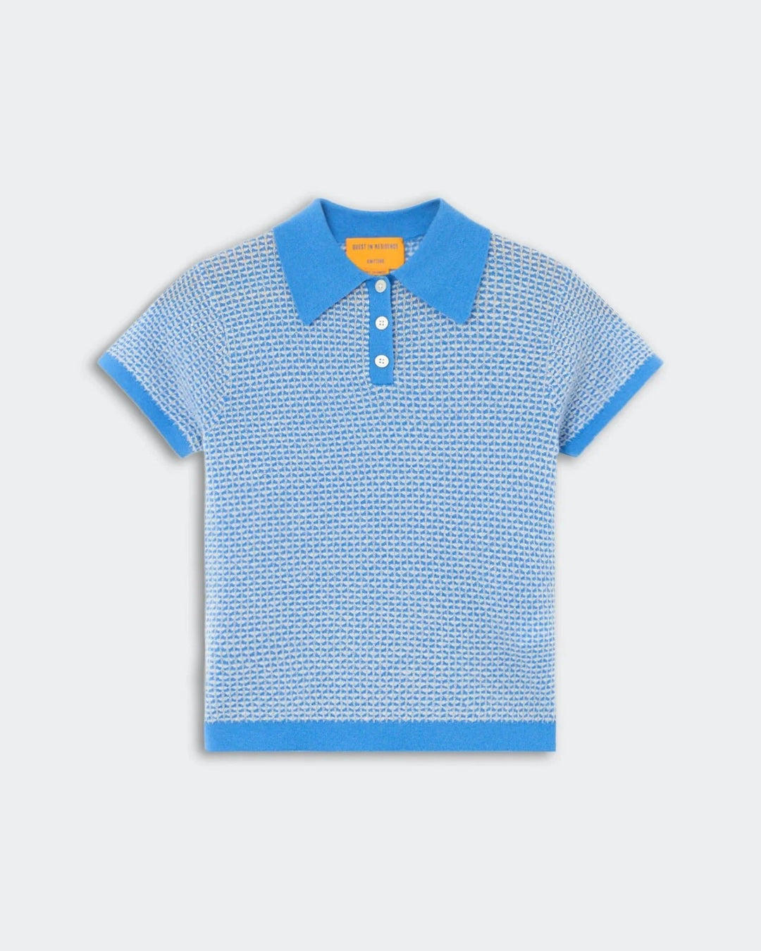 Guest in Residence - Sail Combo Pique Shrunken Polo - Kalifornia Jean Bar