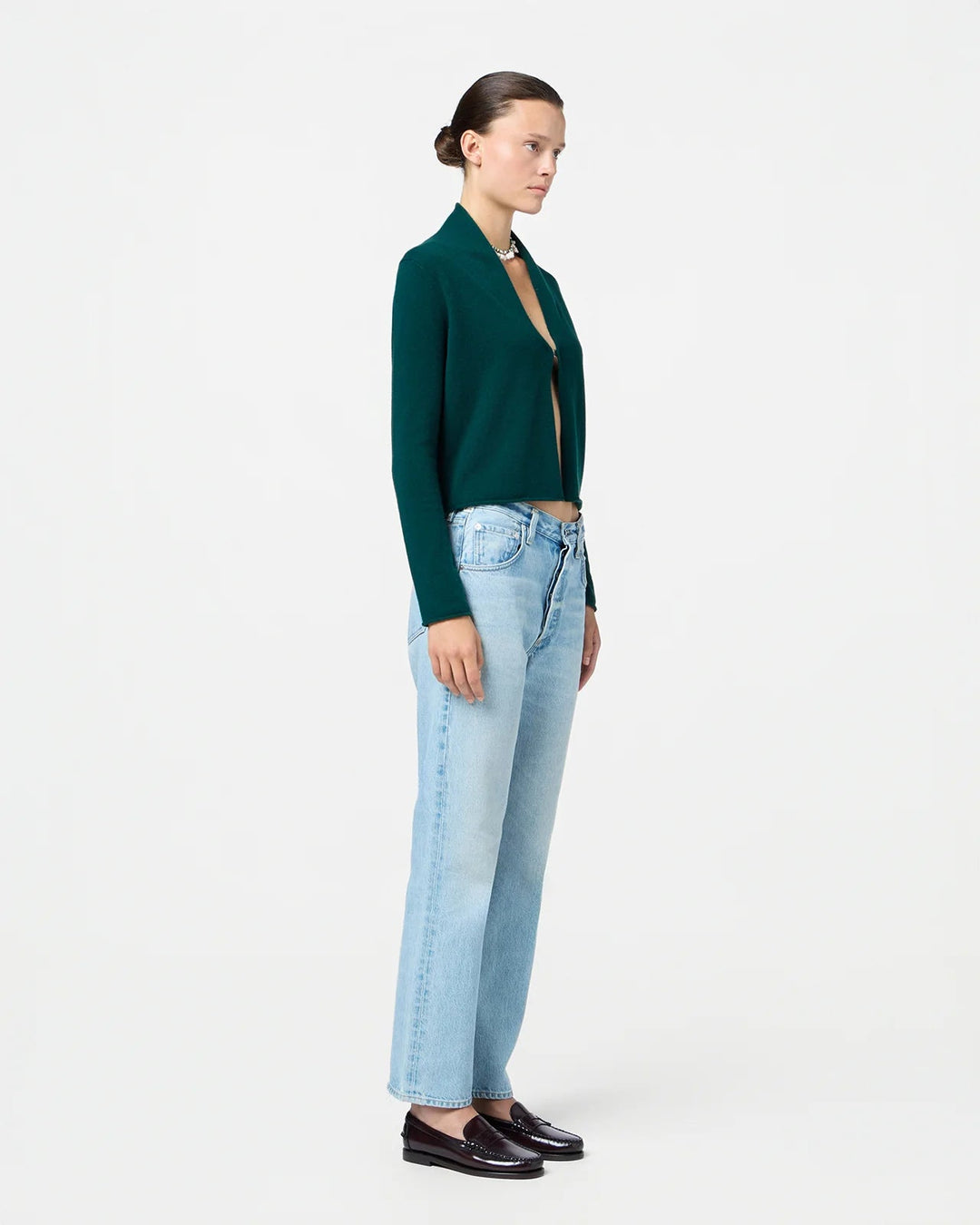 Guest in Residence - Stealth Cardigan Holly - Kalifornia Jean Bar