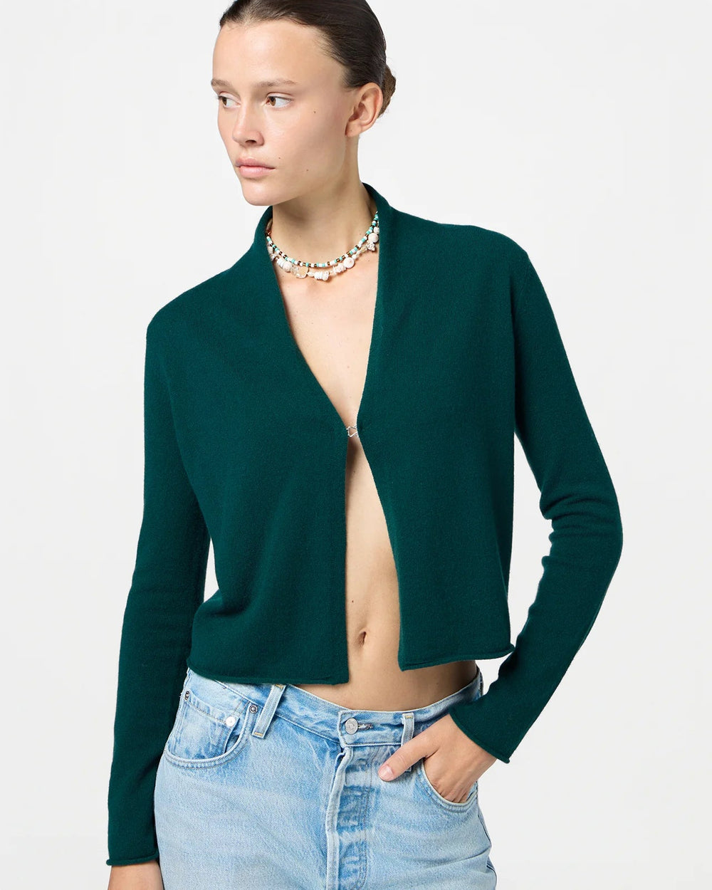 Guest in Residence - Stealth Cardigan Holly - Kalifornia Jean Bar