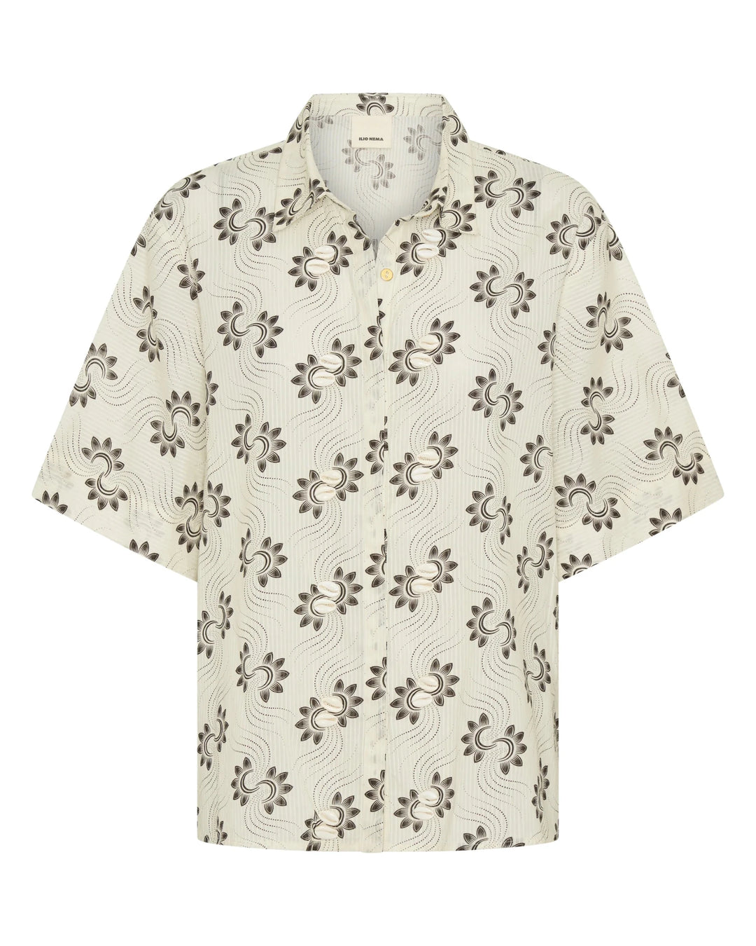 Ilio Nema - Cerbere Shirt in White Voile - Kalifornia Jean Bar