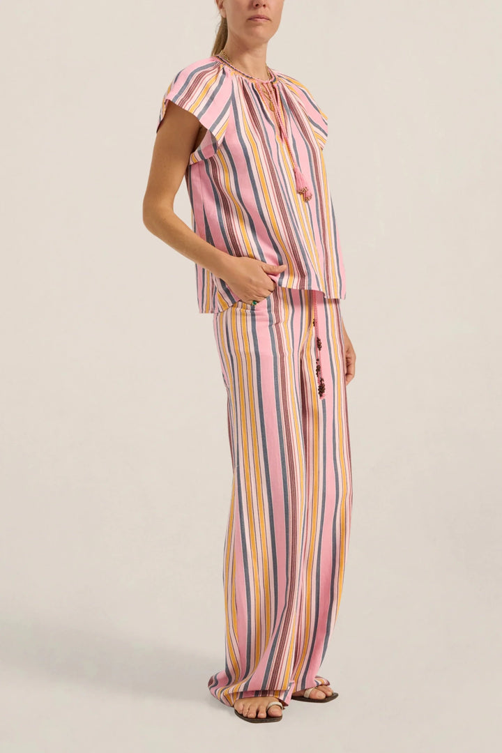 Ilio Nema - Zetus Samos Stripe Top - Kalifornia Jean Bar