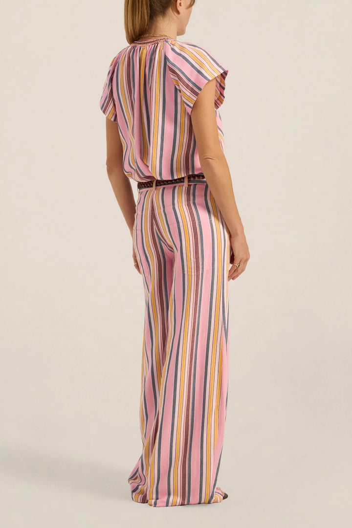 Ilio Nema - Zetus Samos Stripe Top - Kalifornia Jean Bar