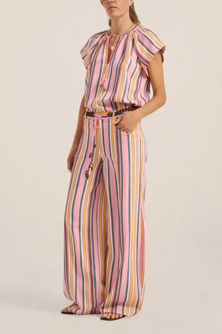 Ilio Nema - Zetus Samos Stripe Top - Kalifornia Jean Bar