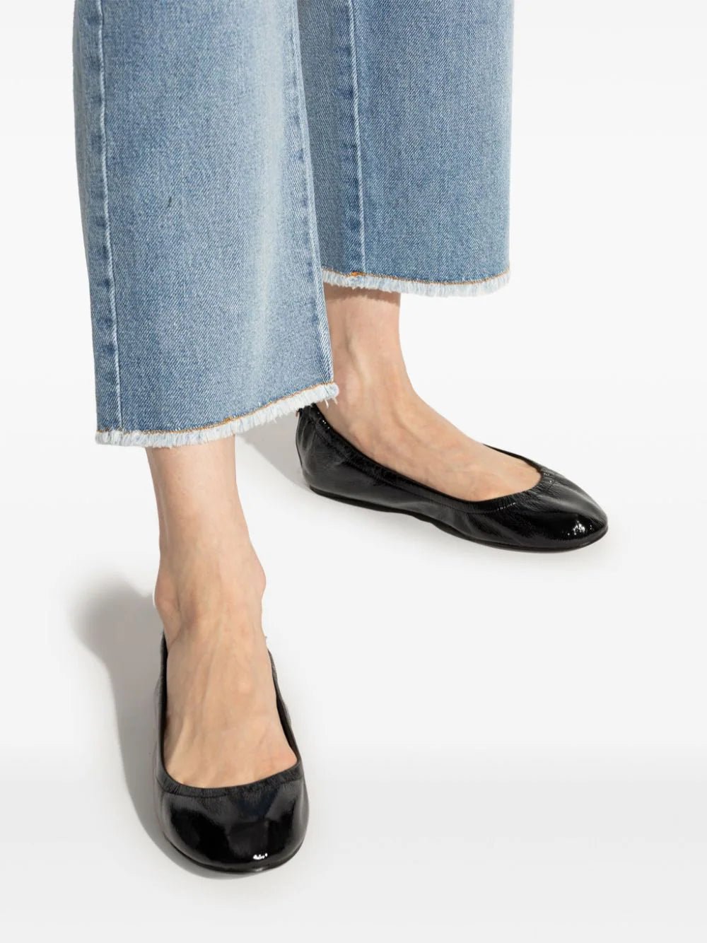 Isabel Marant - Belna Ballerina Flat in Black - Kalifornia Jean Bar