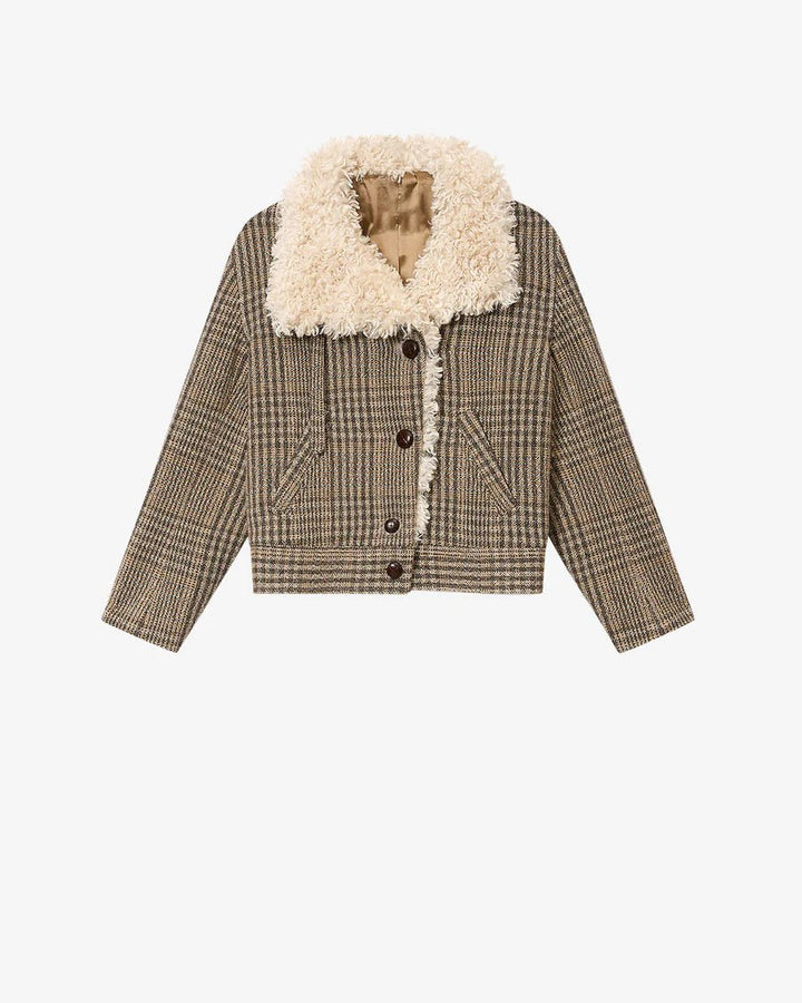 Isabel Marant - Fadia Coat Beige - Kalifornia Jean Bar