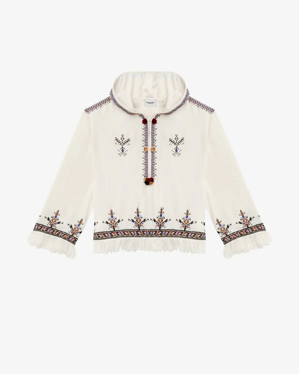 Isabel Marant - Kameya Top in Ecru - Kalifornia Jean Bar