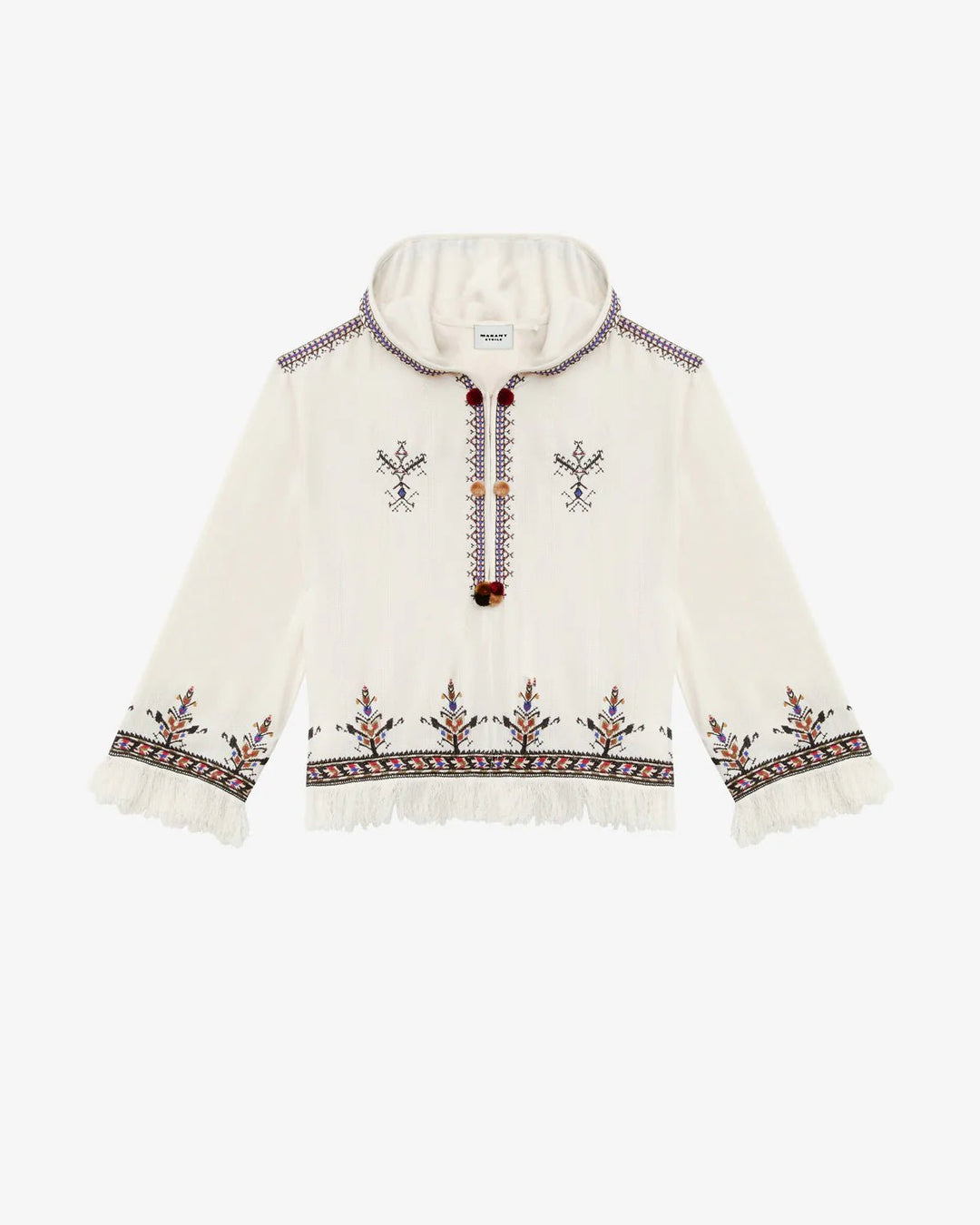 Isabel Marant - Kameya Top in Ecru - Kalifornia Jean Bar
