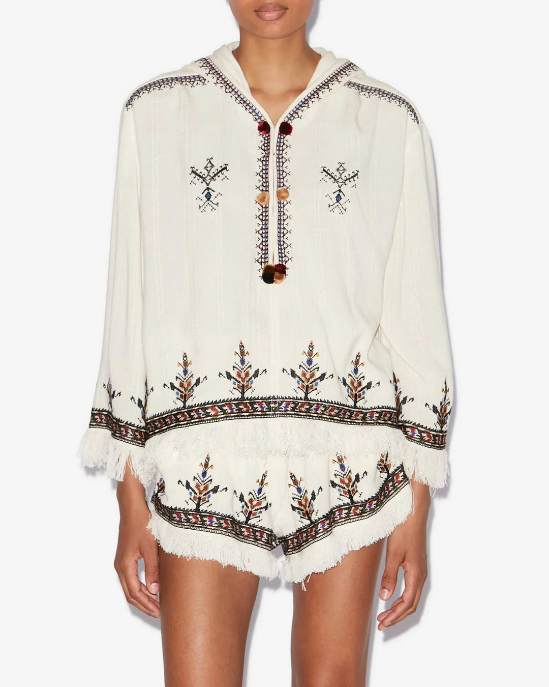 Isabel Marant - Kameya Top in Ecru - Kalifornia Jean Bar
