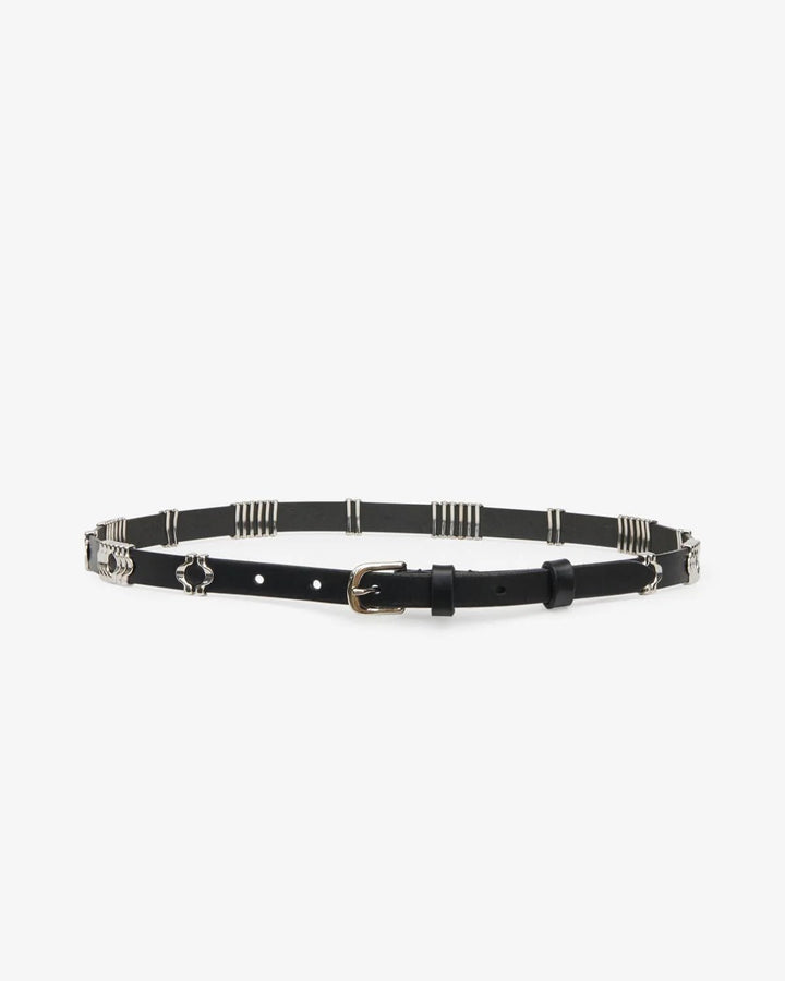 Isabel Marant - Odena Belt in Black/Silver - Kalifornia Jean Bar