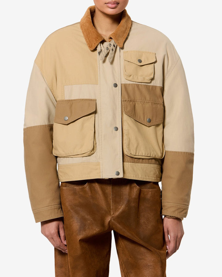 Isabel Marant - Risla Jacket in Khaki - Kalifornia Jean Bar