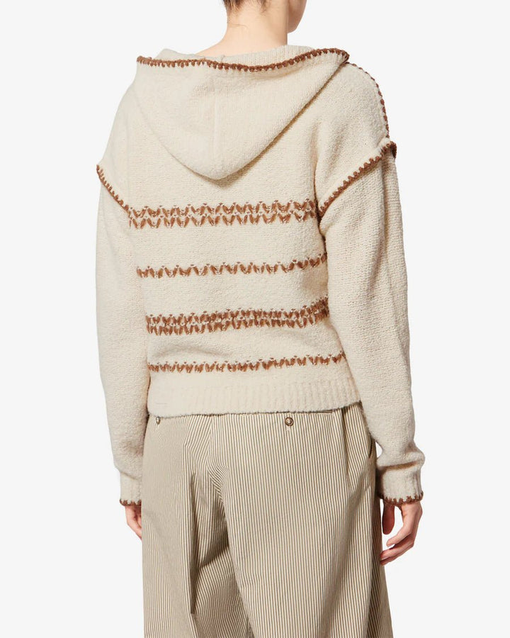 Isabel Marant - Romera Sweater Ecru/Bronze - Kalifornia Jean Bar