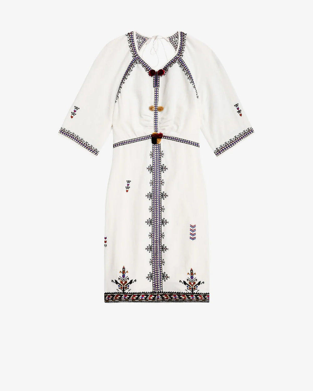 Isabel Marant - Zatini Dress in Ecru - Kalifornia Jean Bar